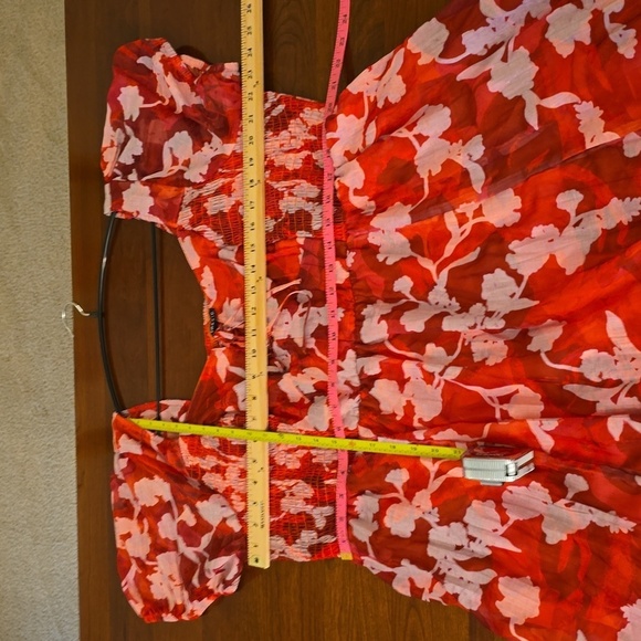 Torrid Red Floral Midi Dress - Picture 12 of 16